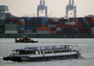 Bild: Hamburger Hafen: Container