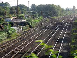 Bild: Bahnschienen