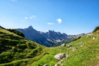 Bild: Alpen: Wanderweg (Tirol, Österreich)