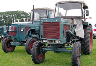 Bild: Oldtimer: Traktor