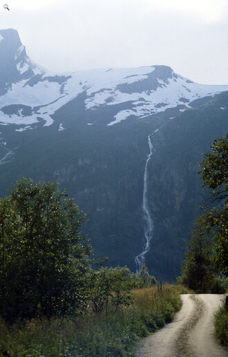 Bild: Wasserfall in Norwegen