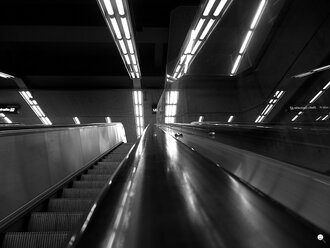Bild: Rolltreppe (U-Bahn)
