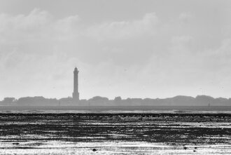 Bild: Nordsee: Blick über das Wattenmeer Richtung Norderney (Insel)