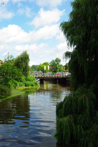 Bild: Fluss in Norden (Ostfriesland)