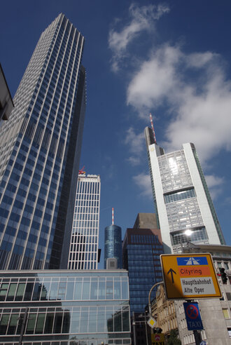 Bild: Frankfurt am Main: Skyline (Hochhäuser)