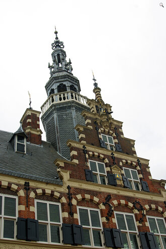 Bild: Franeker (Niederlande/Friesland): Rathaus (im Renaissancestil)