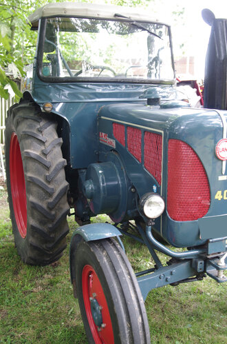 Bild: Oldtimer: Traktor