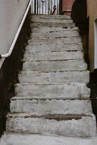 Bild: Alte Treppe