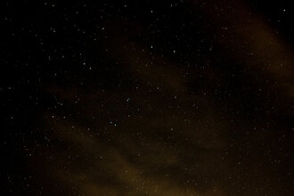 Bild: In der Nacht: Sternenhimmel