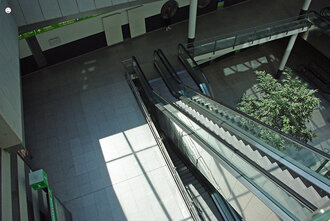 Bild: Flughafen (Dortmund): Rolltreppe