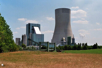 Bild: Kraftwerk in Duisburg-Walsum (Steinkohlekraftwerk)