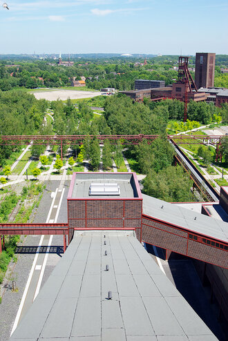 Bild: Zeche Zollverein in Essen: Ausblick