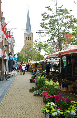 Bild: Franeker (Niederlande/Friesland): Markt