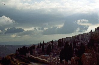 Bild: Enna (Stadt auf Sizilien/Italien): Friedhof