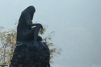 Bild: Loreley (Statue bei Sankt Goarshausen, Rheinland-Pfalz)