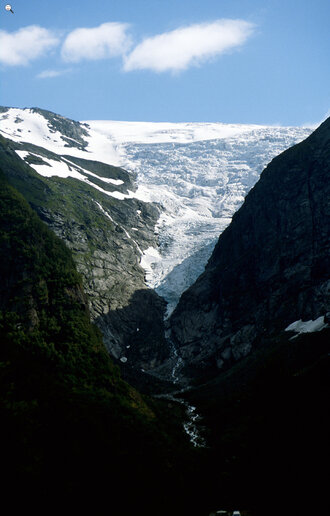 Bild: Gletscher in Norwegen
