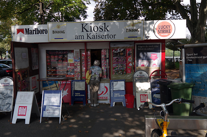 Bild: Kiosk in Mainz