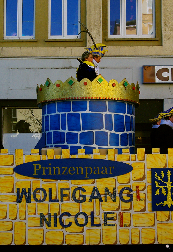 Bild: Karneval: Rosenmontagszug in Hagen - Prinzenpaar
