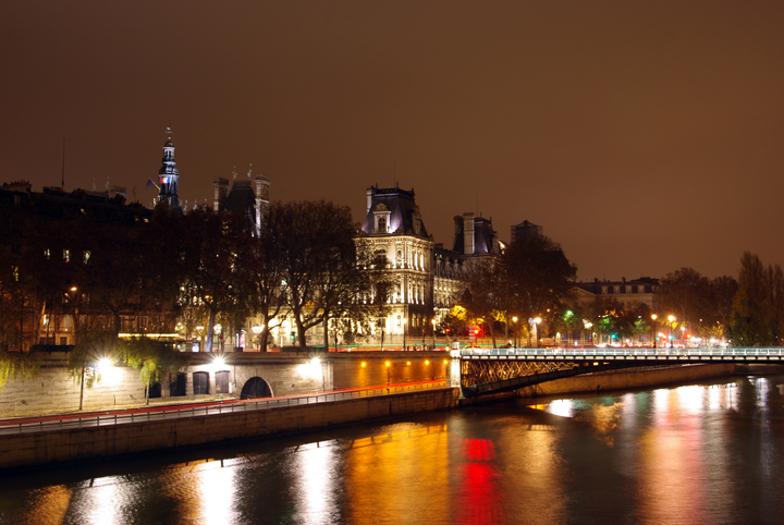 Bild: Paris (Hauptstadt von Frankreich) bei Nacht