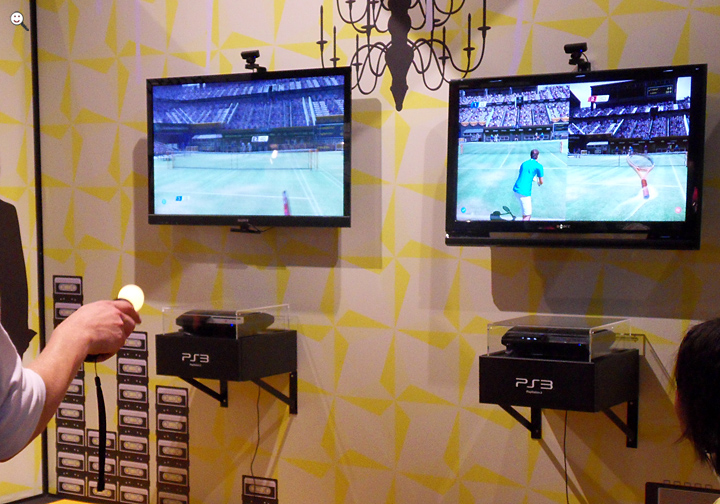 Bild: Playstation 3-Spiel: Tennis (Spielemesse gamescom 2010)