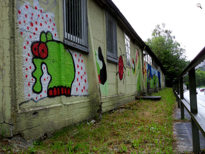 Bild: Graffiti - für manche Kunst, für andere Schmiererei