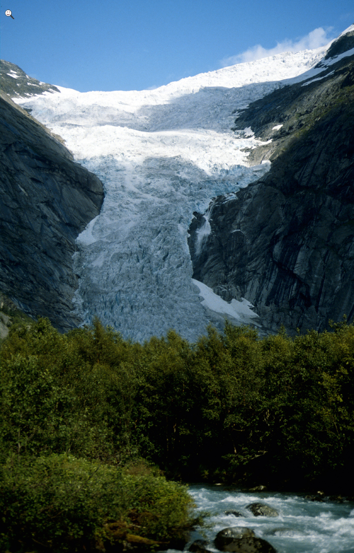 Bild: Gletscher in Norwegen