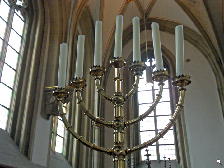 Bild: Siebenarmiger Leuchter (Kirche St. Lamberti, Münster)