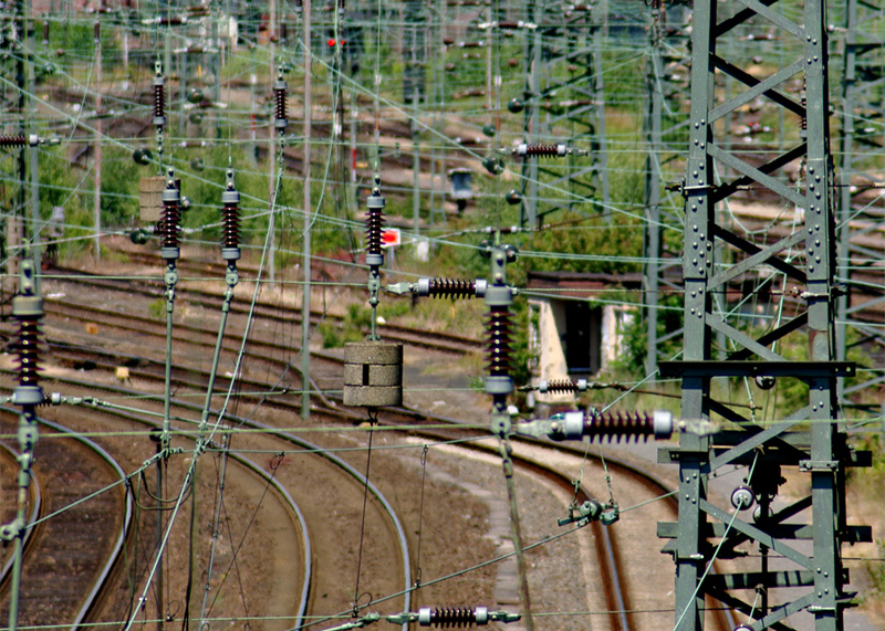 Bild: Strom für die Bahn