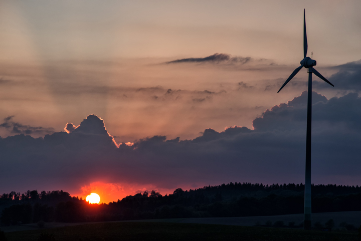 Bild: Sonnenuntergang