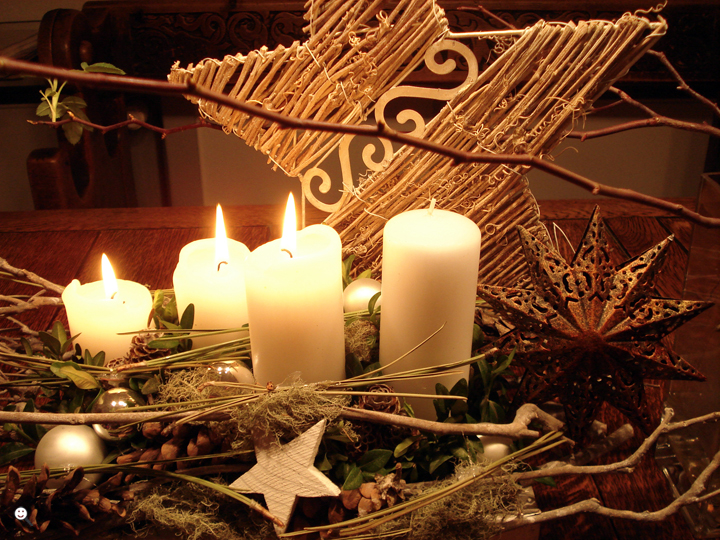 Bild: Advent: 4 Kerzen
