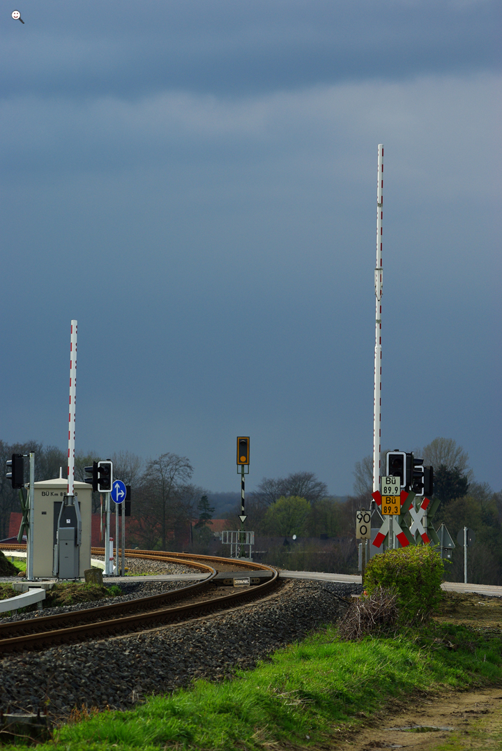 Bild: Bahnübergang