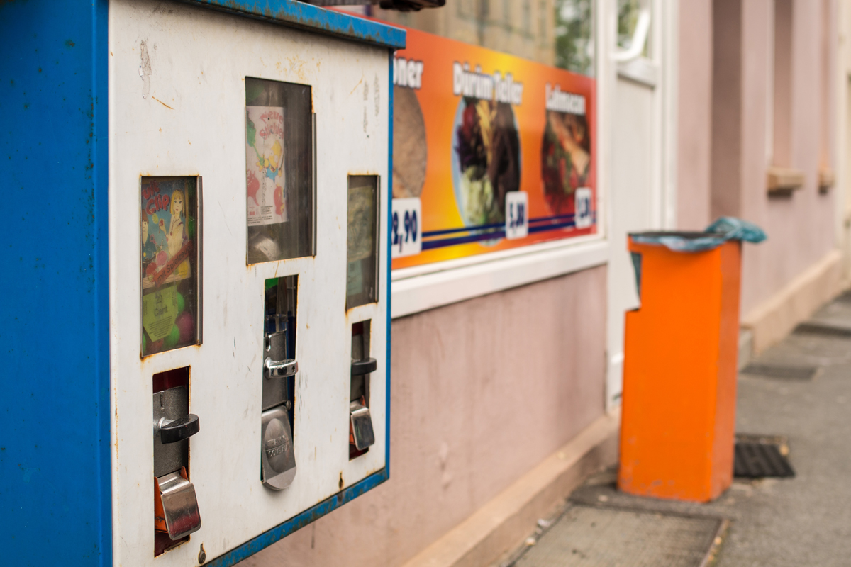 Bild: Kaugummiautomat